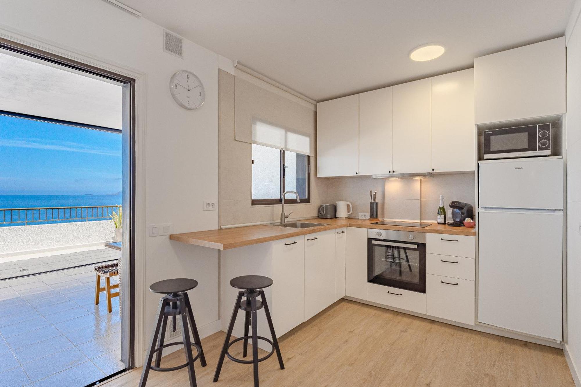 Panoramic View Apartment In Los Gigantes Acantilado de los Gigantes ภายนอก รูปภาพ