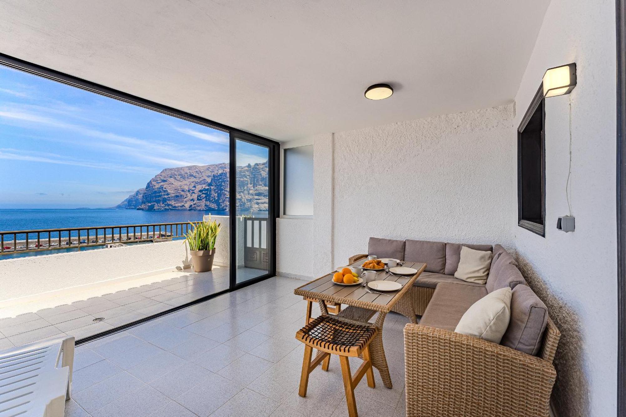 Panoramic View Apartment In Los Gigantes Acantilado de los Gigantes ภายนอก รูปภาพ