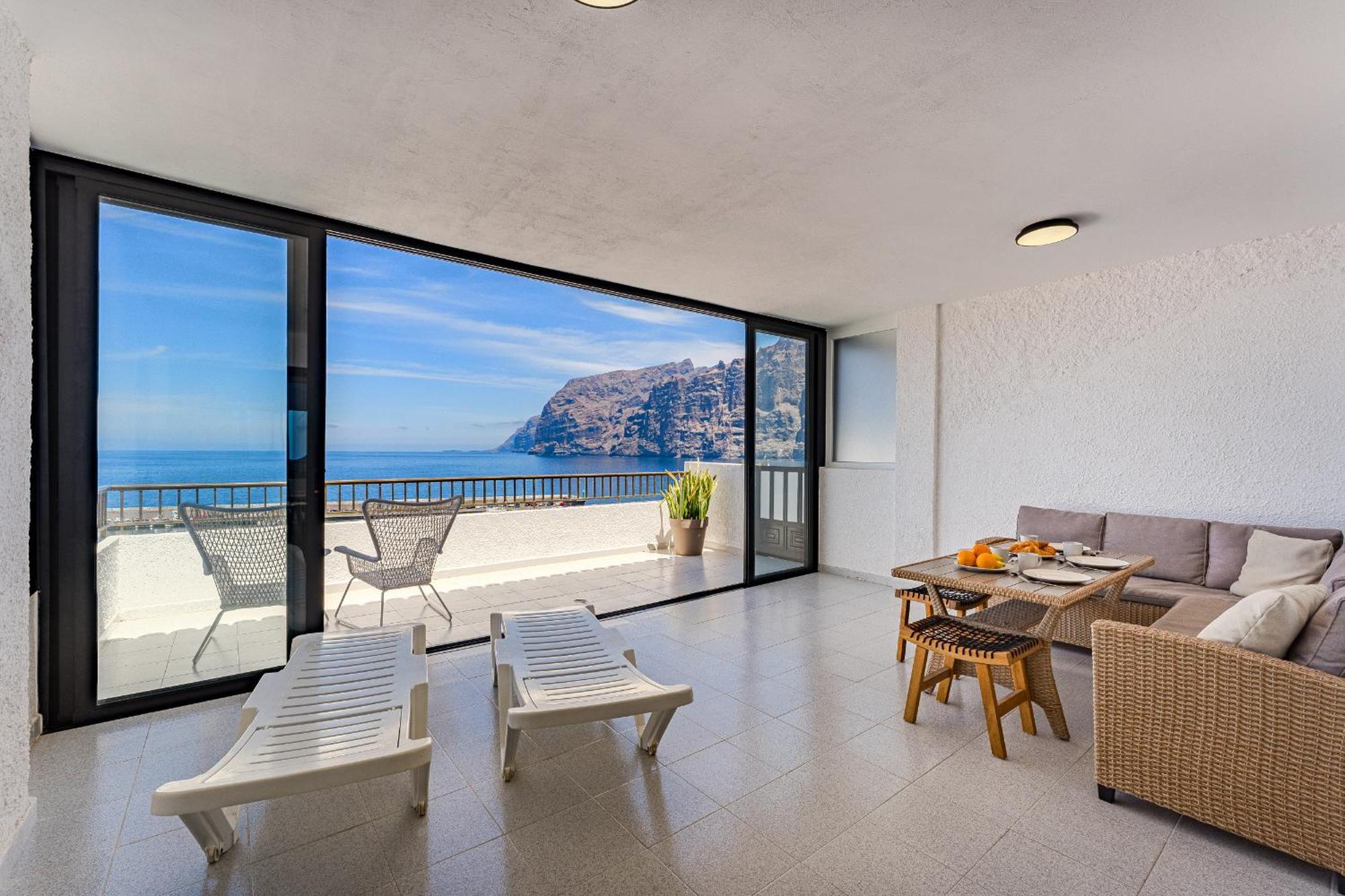 Panoramic View Apartment In Los Gigantes Acantilado de los Gigantes ภายนอก รูปภาพ