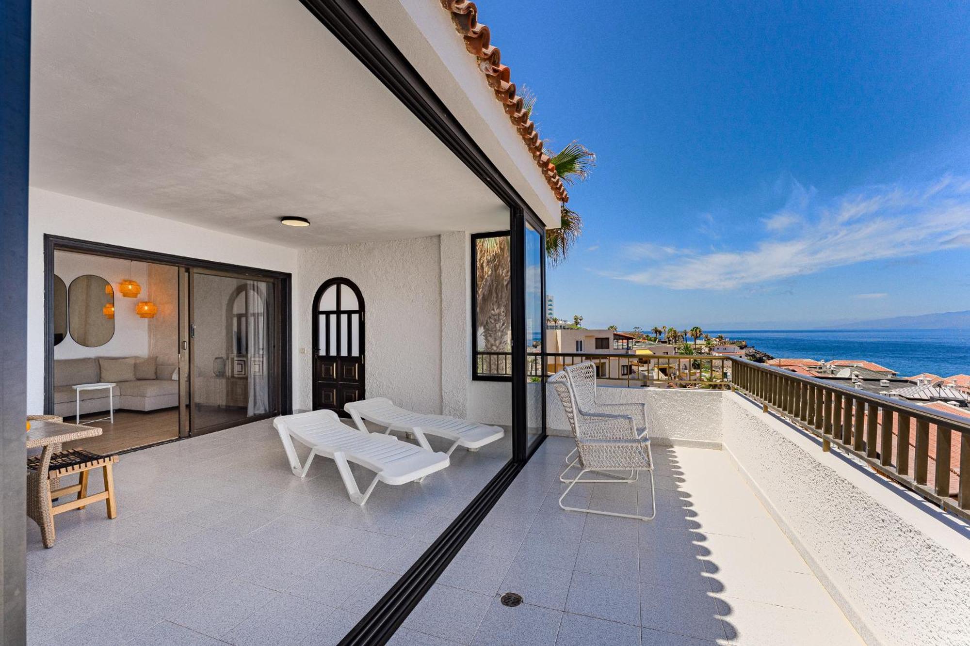 Panoramic View Apartment In Los Gigantes Acantilado de los Gigantes ภายนอก รูปภาพ